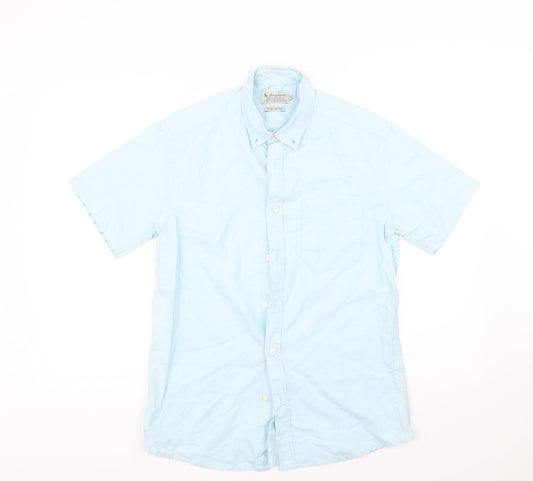 TU Mens Blue    Polo Size S