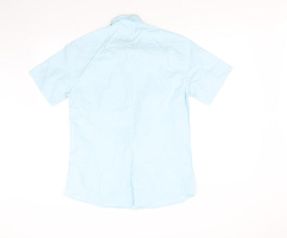 TU Mens Blue    Polo Size S