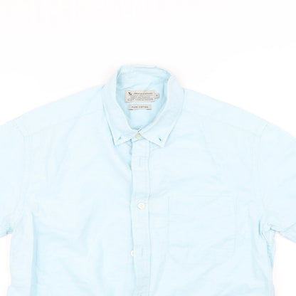 TU Mens Blue    Polo Size S