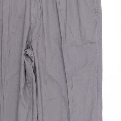 Cotton Traders Womens Grey   Trousers  Size 44 in L31 in