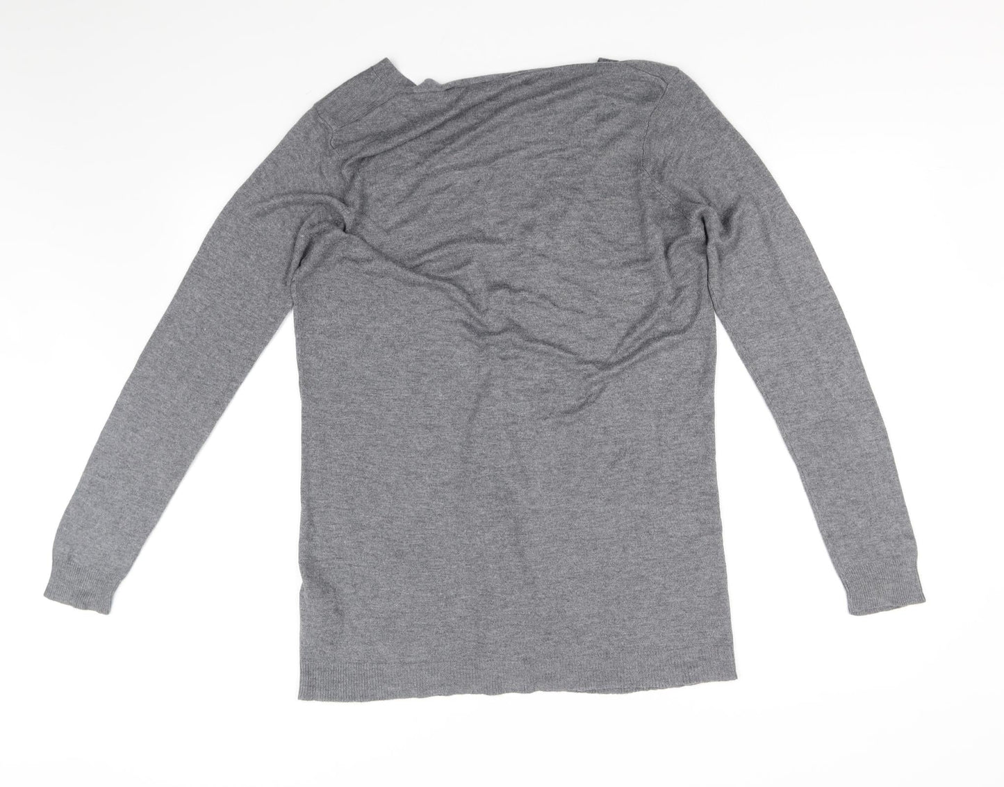 Store Twenty One Womens Grey   Cardigan Jumper Size 16