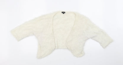 CMD Womens White   Cardigan Jumper Size M