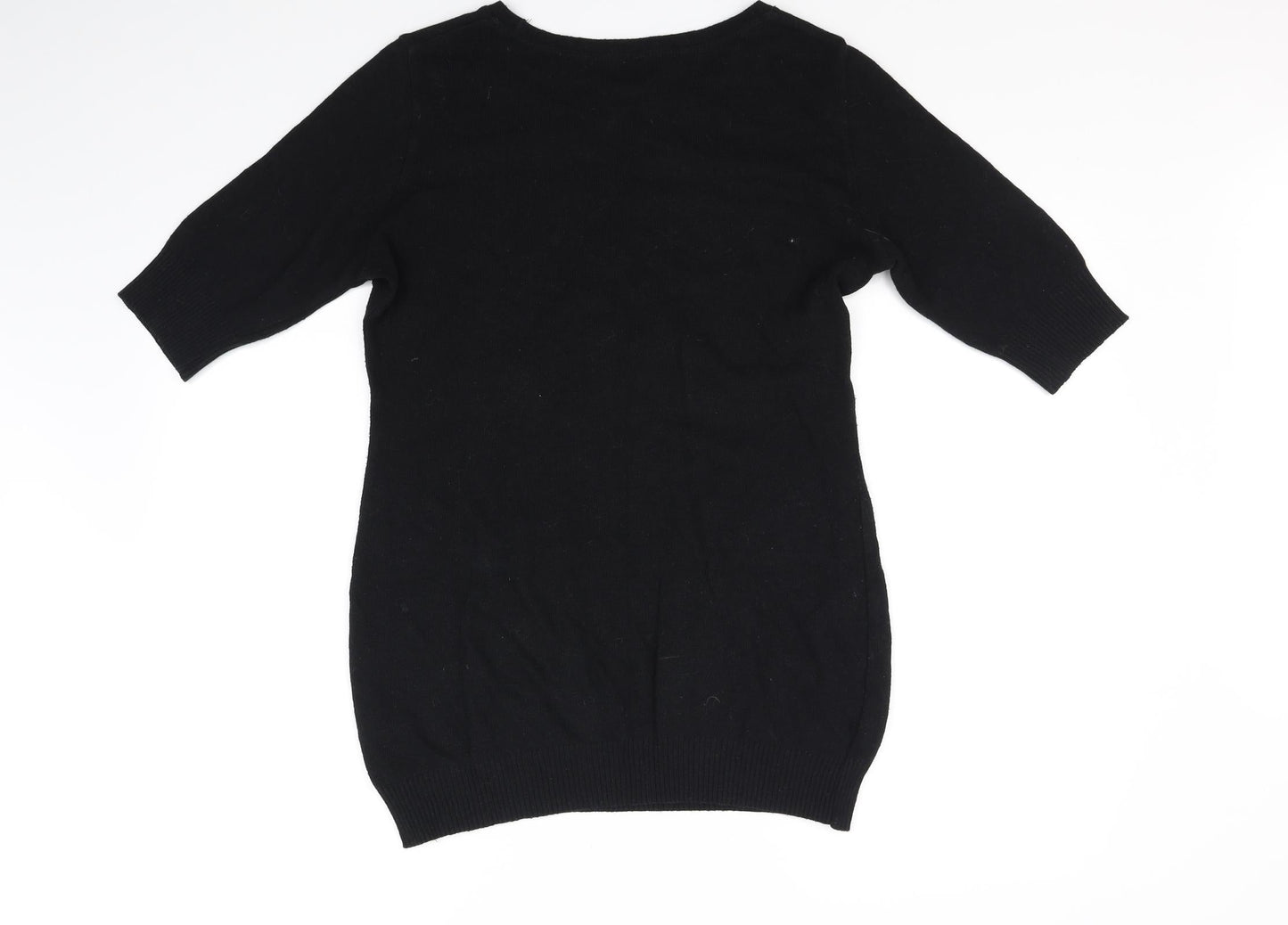 George Womens Black   Fit & Flare  Size 12  - red heels