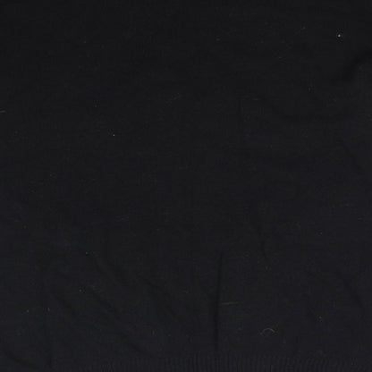 George Womens Black   Fit & Flare  Size 12  - red heels