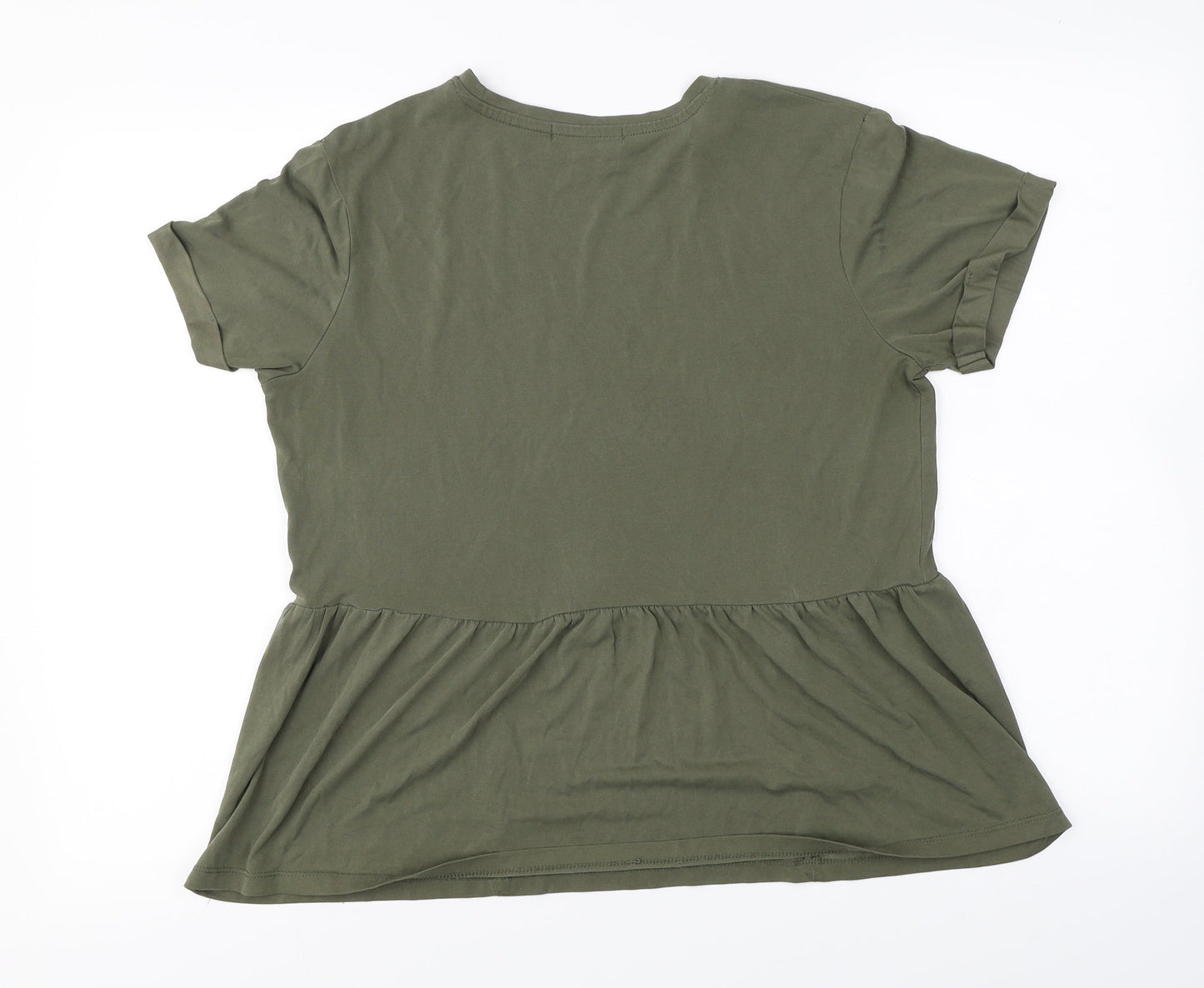 Primark  Womens Green   Basic T-Shirt Size 10