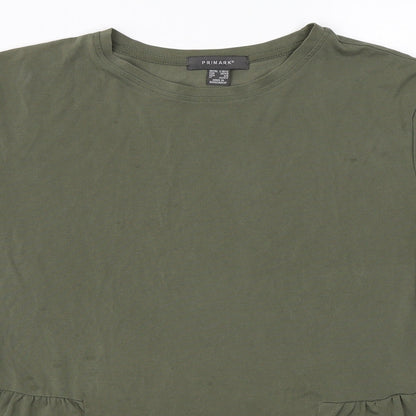 Primark  Womens Green   Basic T-Shirt Size 10