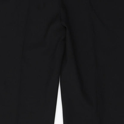 Womens UK Size 20 Peacocks Regular Fit  Black Trousers