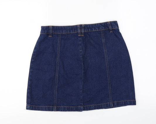 Papaya  Womens Blue   A-Line Skirt Size 10