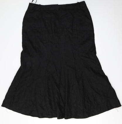 NEXT  Womens Black   A-Line Skirt Size 10