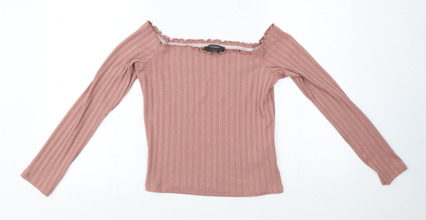Primark  Womens Pink   Pullover Jumper Size M