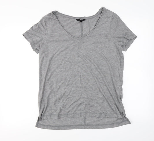 Womens UK Size 14 NEXT Grey Basic T-Shirt