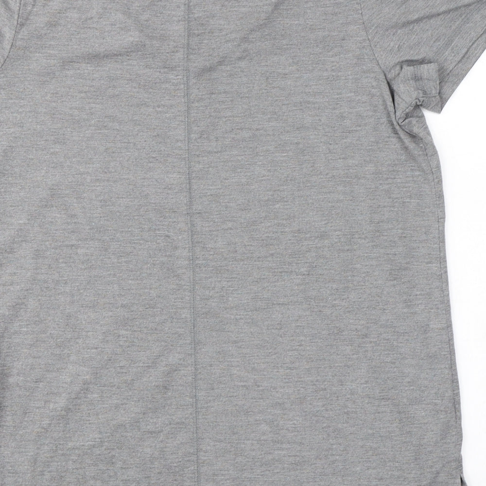 Womens UK Size 14 NEXT Grey Basic T-Shirt