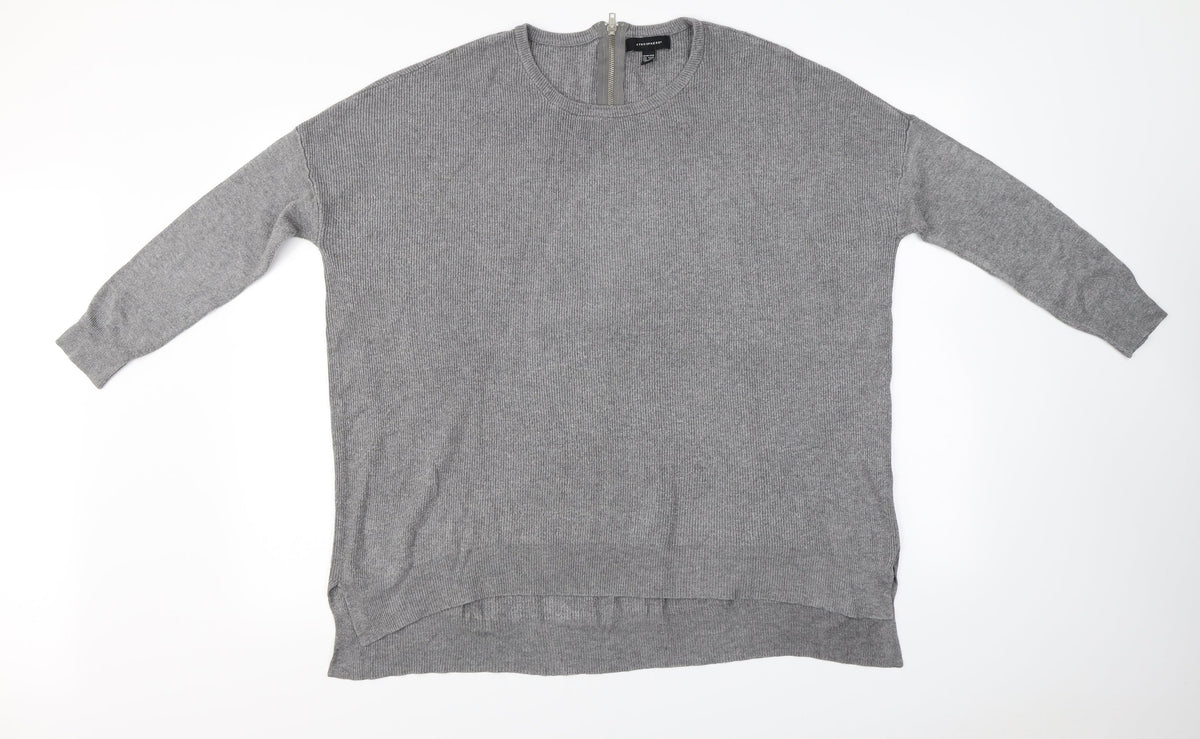 Atmosphere  Womens Grey   Pullover Jumper Size 14
