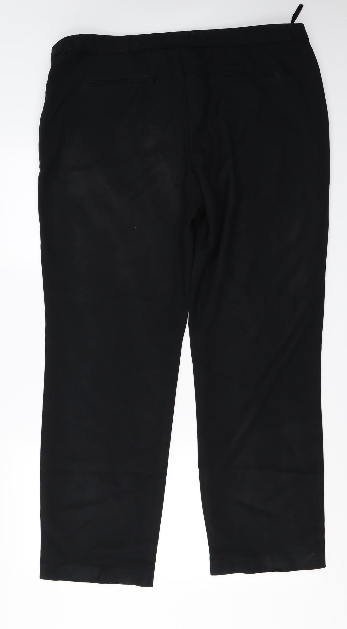 Womens UK Size 20 South Regular Fit  Black Trousers