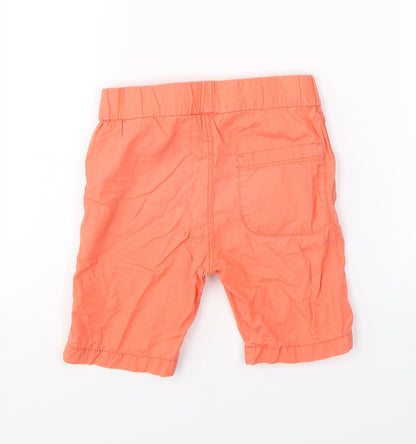 H&M  Boys Orange   Cargo Shorts Size 3-4 Years