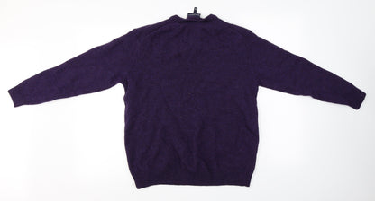 Peter Gribby  Mens Purple   Pullover Jumper Size XL