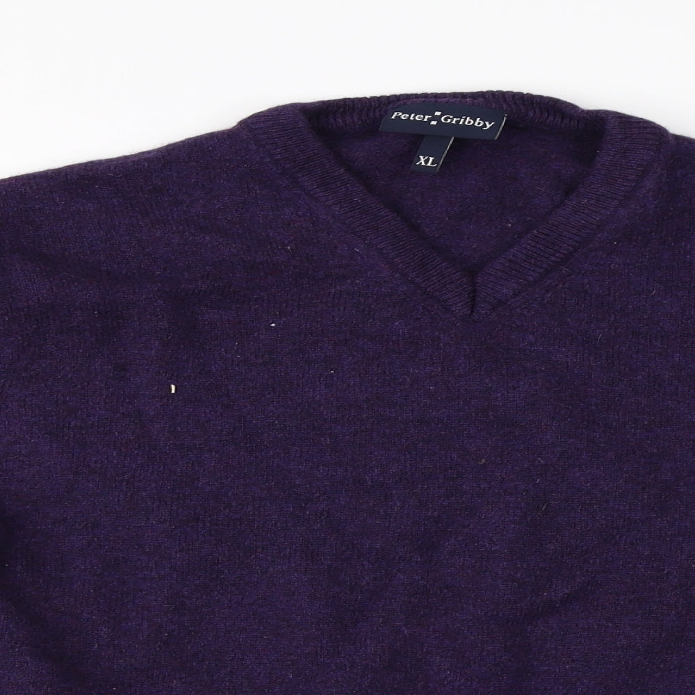 Peter Gribby  Mens Purple   Pullover Jumper Size XL