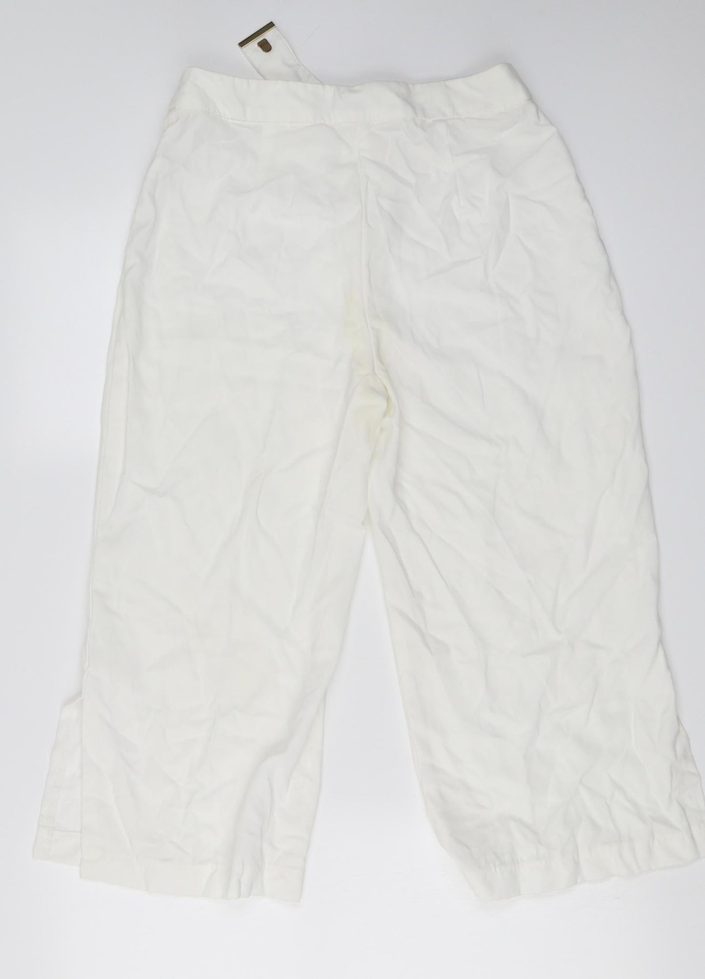 George  Womens Ivory   Trousers  Size 8 L20 in