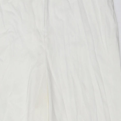 George  Womens Ivory   Trousers  Size 8 L20 in