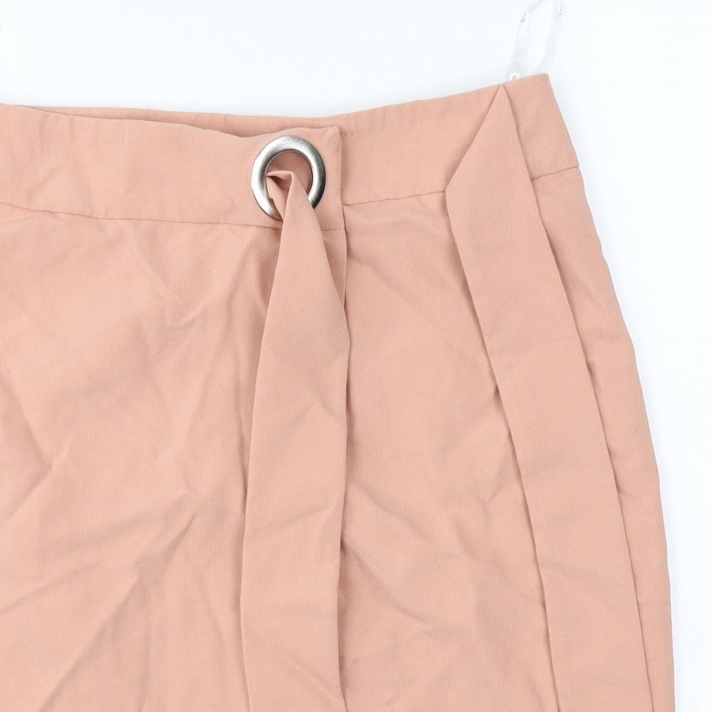 Dorothy Perkins Womens Pink   A-Line Skirt Size 14