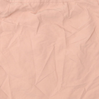 Dorothy Perkins Womens Pink   A-Line Skirt Size 14