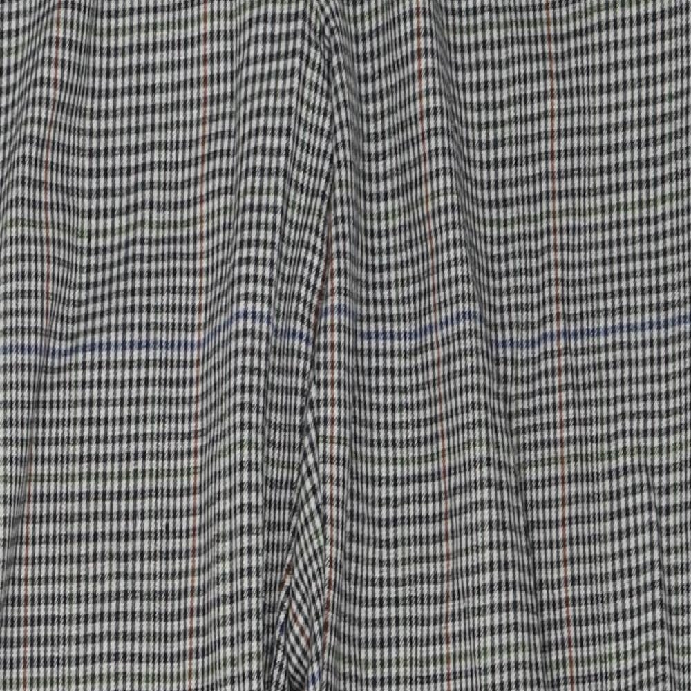 Massimo Fabbro  Womens Beige Check  Trousers  Size 14 L25 in
