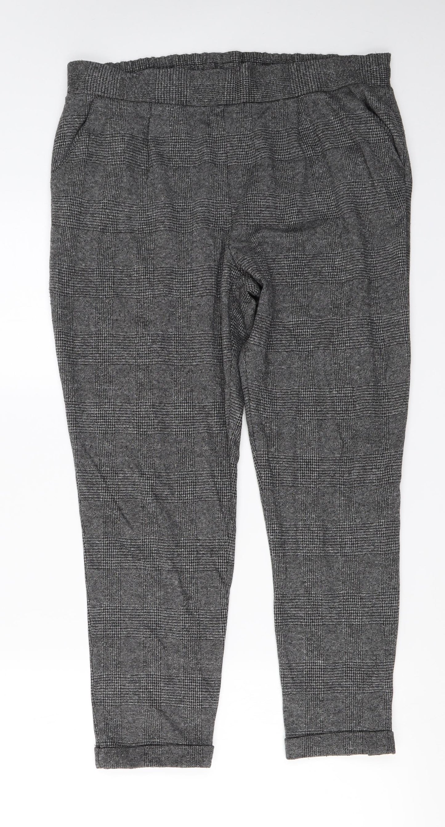 Womens UK Size 14 Papaya Regular Fit  Grey Trousers