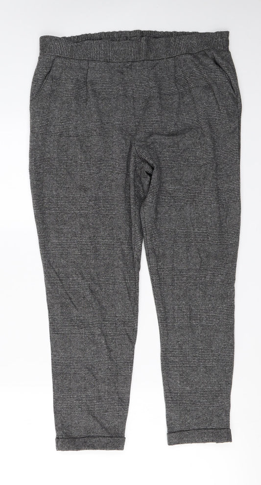 Womens UK Size 14 Papaya Regular Fit  Grey Trousers