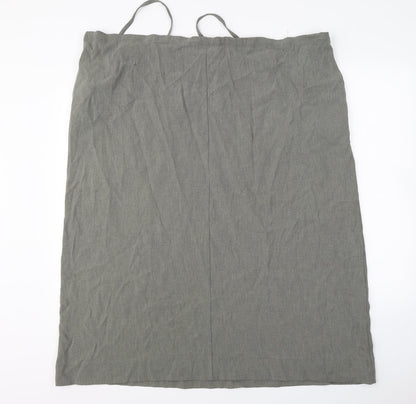 Marina Rinaldi  Womens Green   A-Line Skirt Size 30