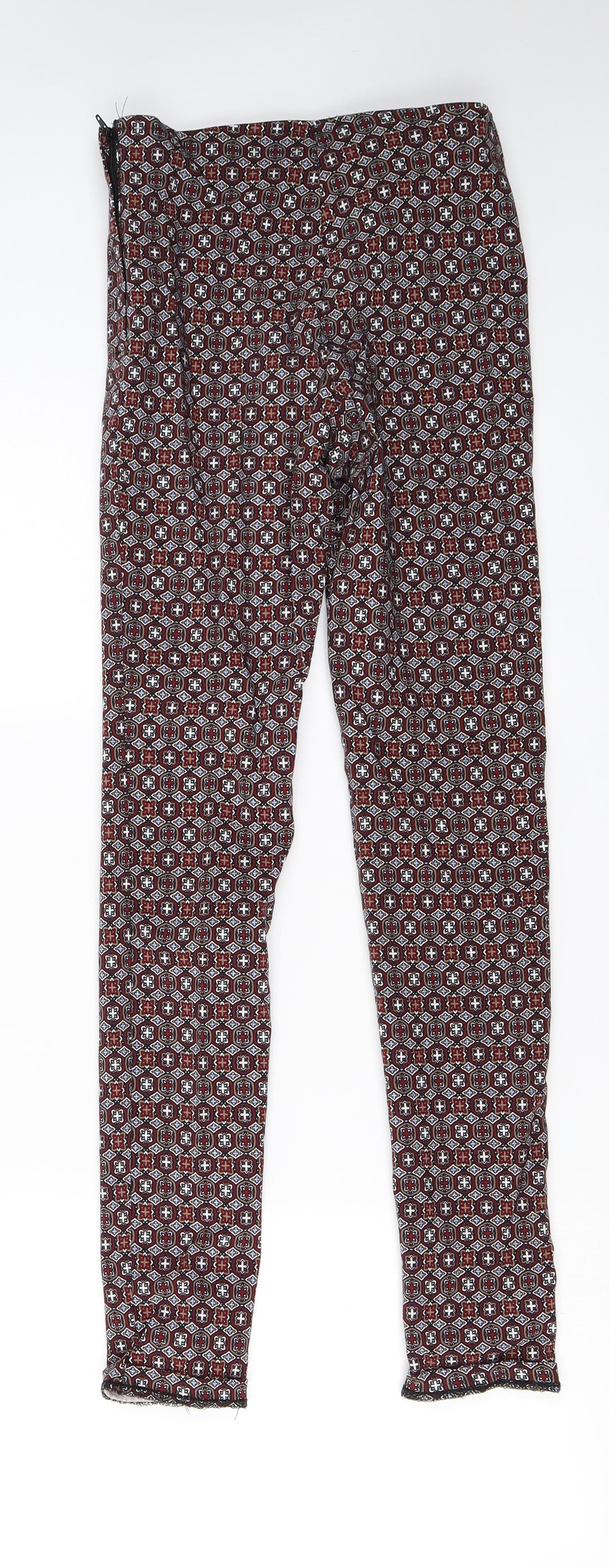 Womens UK Size 6 Atmosphere Regular Fit  Red Trousers