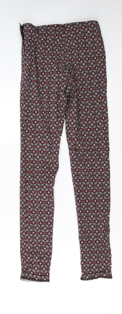 Womens UK Size 6 Atmosphere Regular Fit  Red Trousers