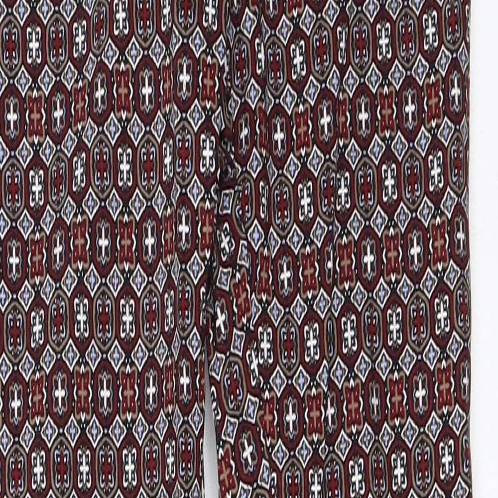 Womens UK Size 6 Atmosphere Regular Fit  Red Trousers
