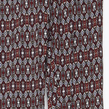 Womens UK Size 6 Atmosphere Regular Fit  Red Trousers