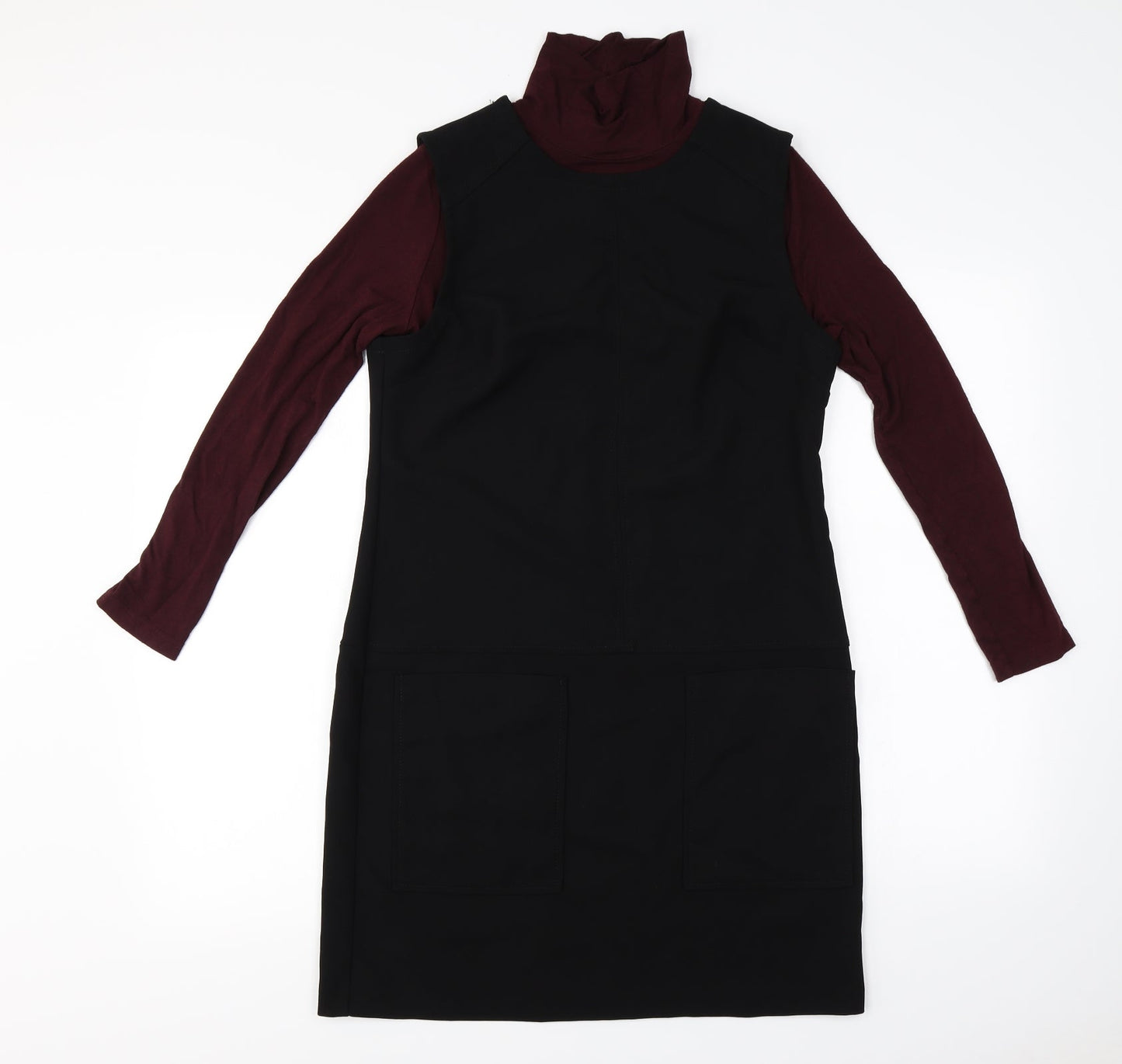 Peacocks  Womens Black   A-Line  Size 8