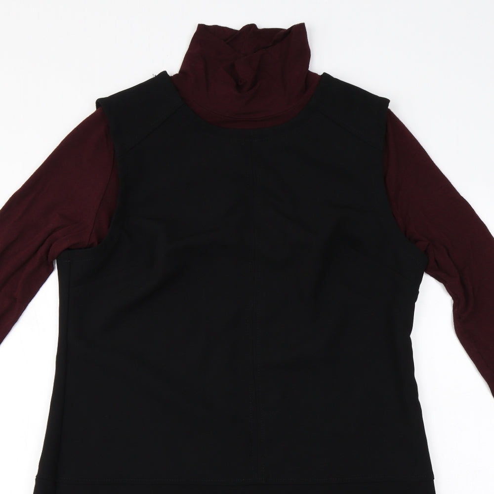 Peacocks  Womens Black   A-Line  Size 8