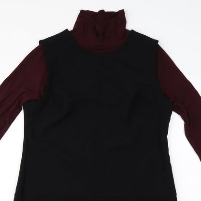 Peacocks  Womens Black   A-Line  Size 8