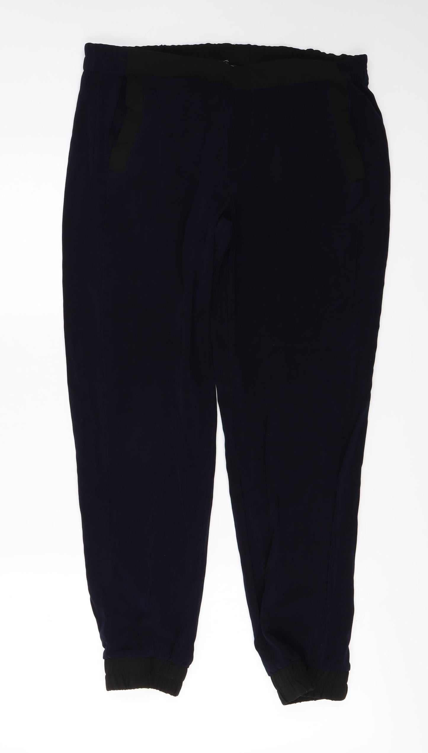 Womens UK Size M Zara Regular Fit  Blue Trousers