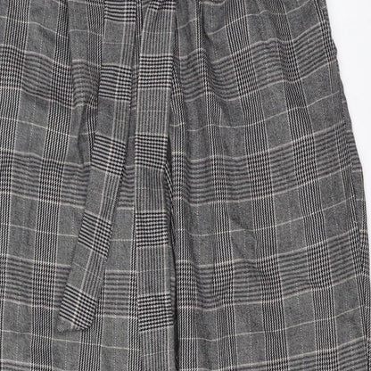 Womens UK Size L Pull&Bear Regular Fit  Grey Trousers