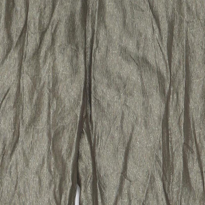 Monsoon Womens Gold   Trousers  Size 10 L24 in