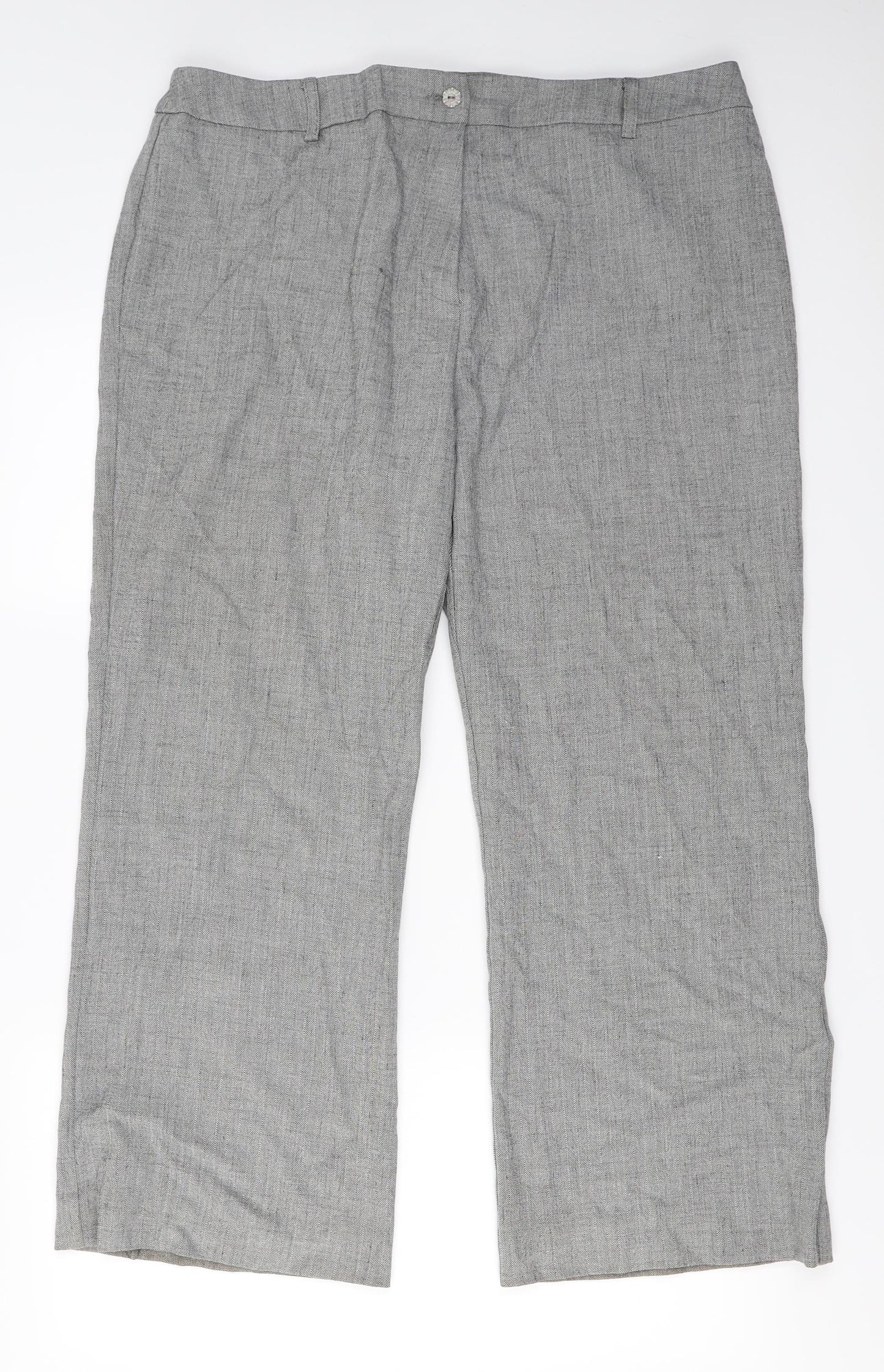 Berkertex  Womens Grey   Trousers  Size 18 L25 in