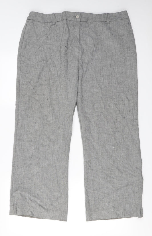 Berkertex  Womens Grey   Trousers  Size 18 L25 in
