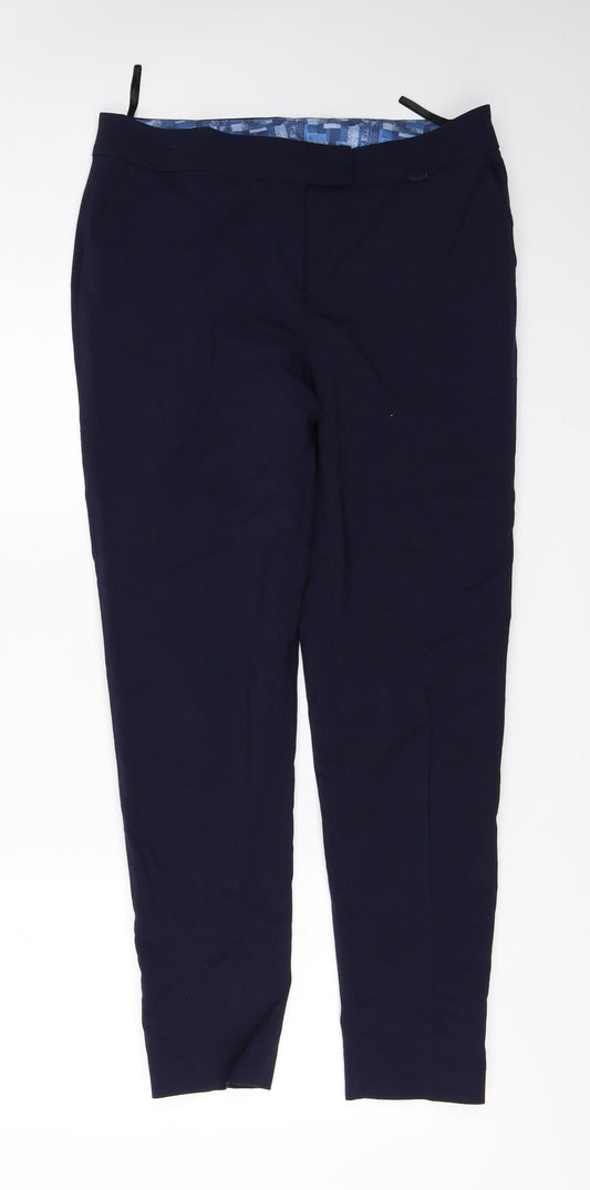crane  Womens Blue   Trousers  Size 12 L25 in