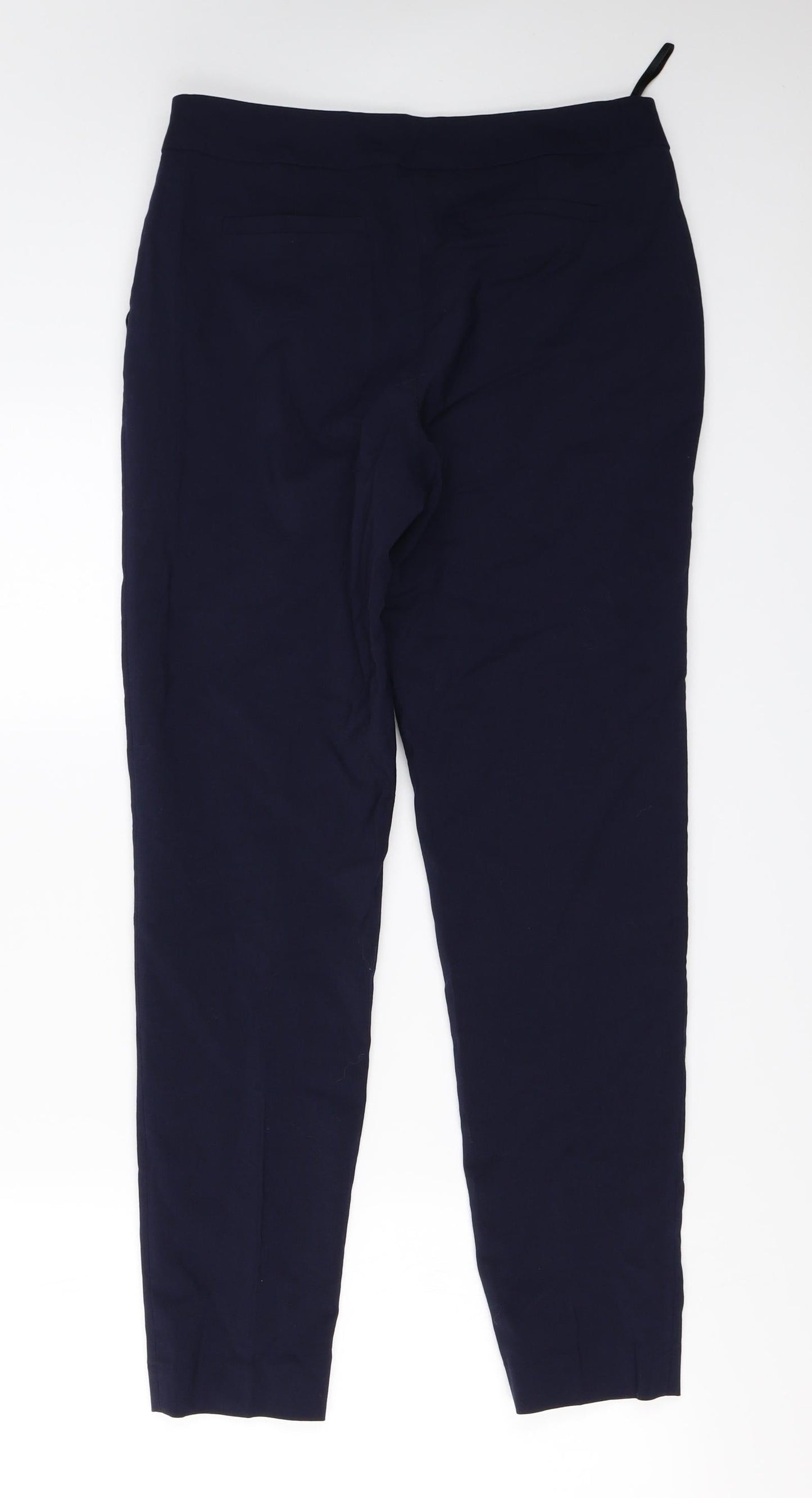 Womens UK Size 12 crane Regular Fit  Blue Trousers