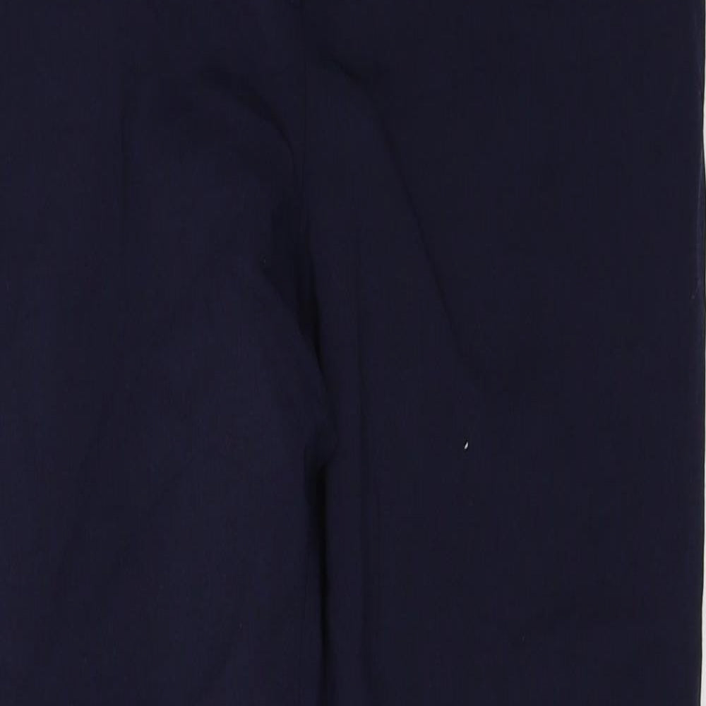 Womens UK Size 12 crane Regular Fit  Blue Trousers