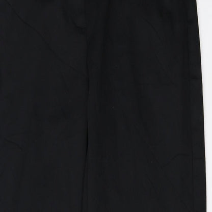 Womens UK Size 10 Marks and Spencer Regular Fit  Black Trousers