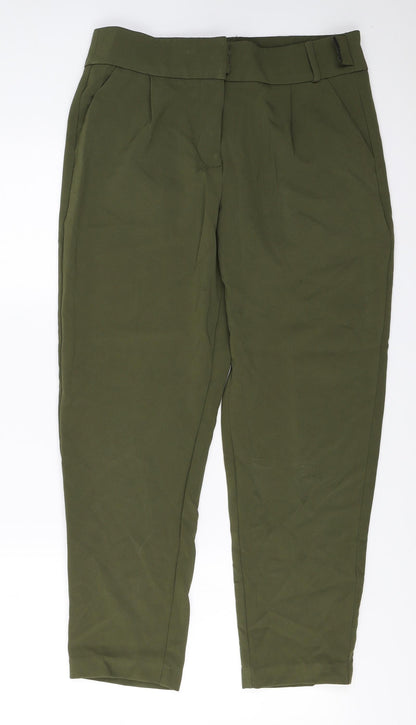 F&F Womens Green   Trousers  Size 12 L24 in