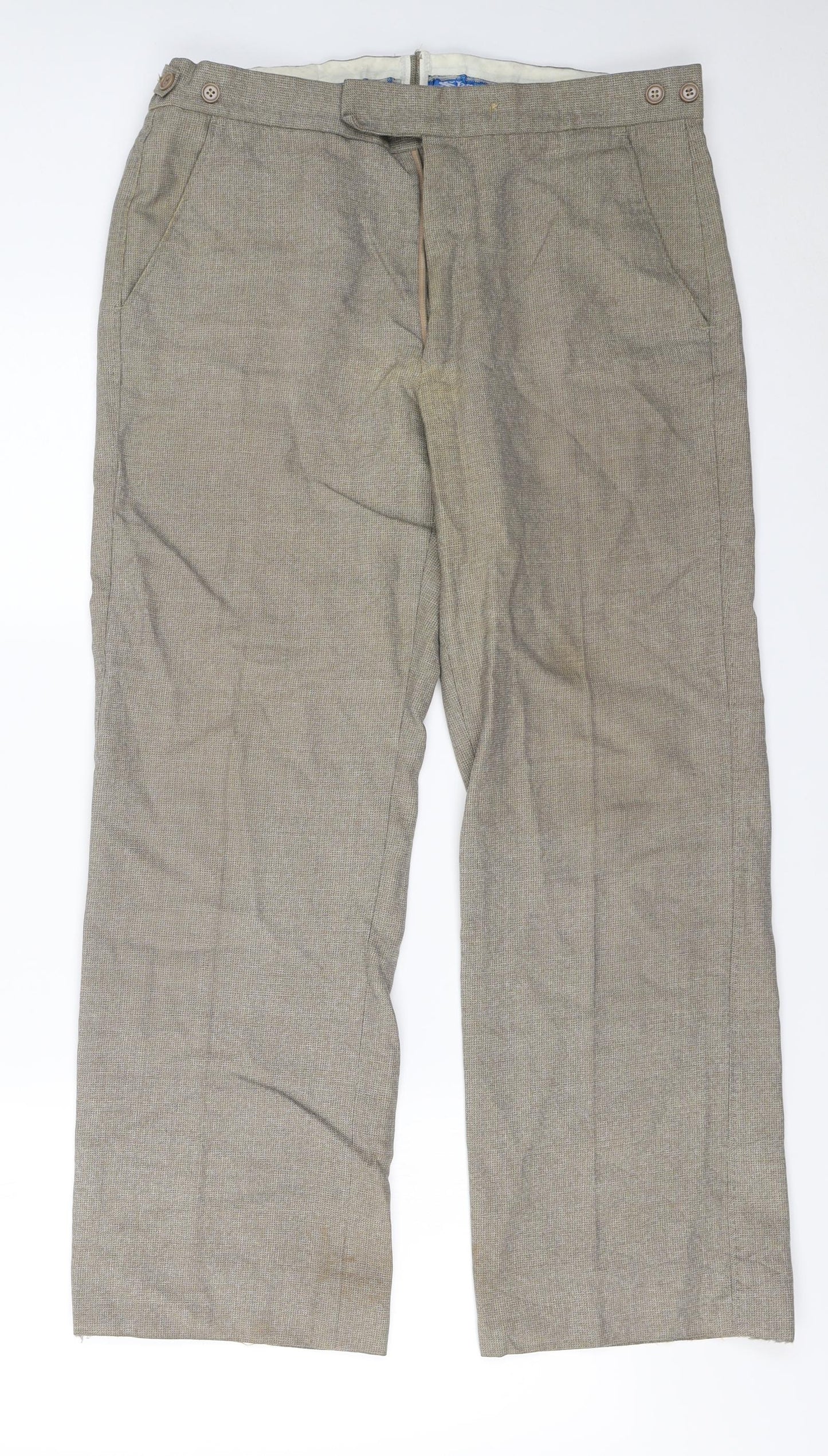 Shannon  Mens Beige   Trousers  Size 32 in L26 in