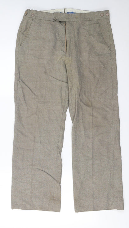 Shannon  Mens Beige   Trousers  Size 32 in L26 in