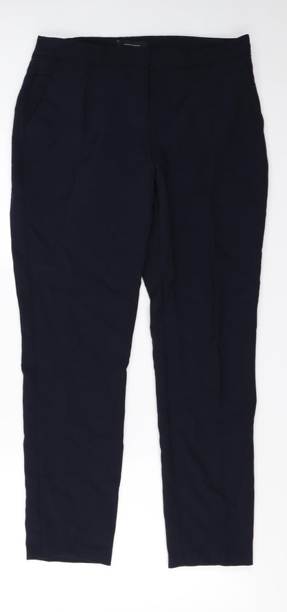 Womens UK Size 10 Atmosphere Regular Fit  Blue Trousers