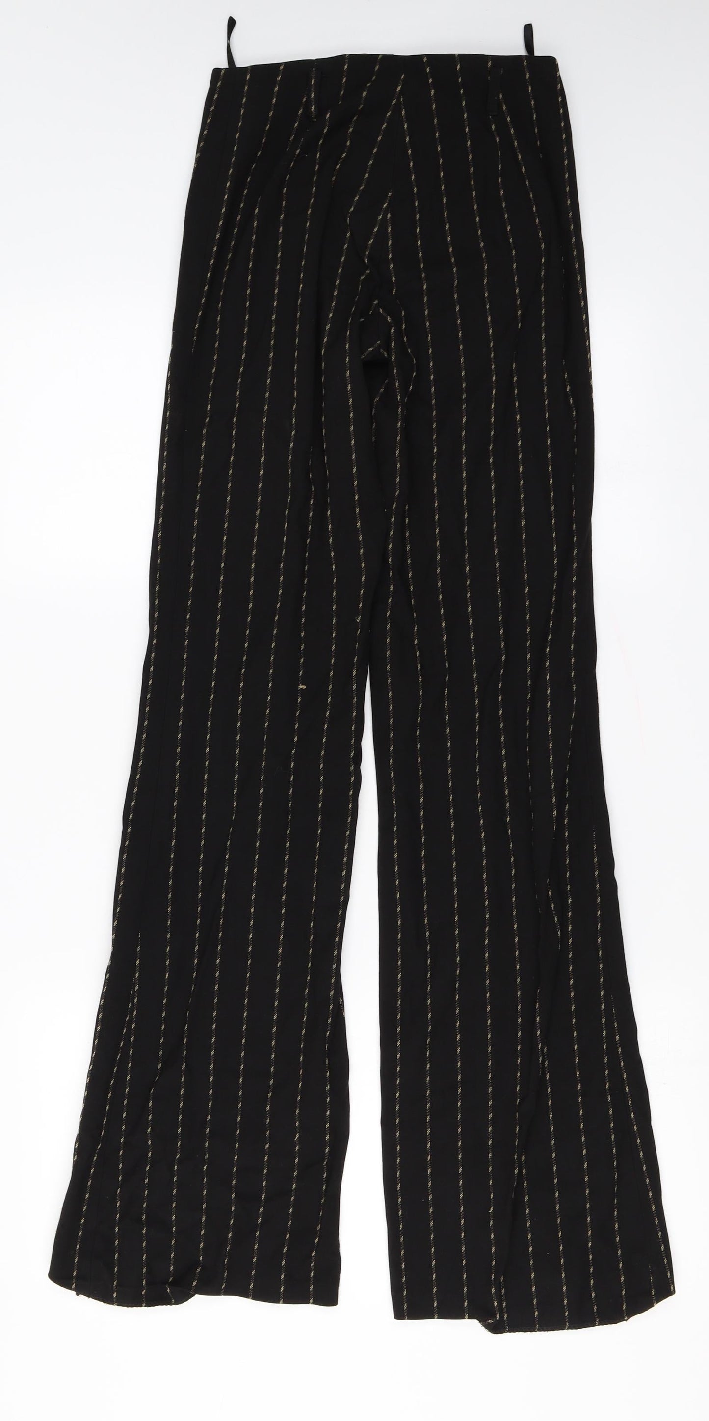 germanica Womens Black Striped  Trousers  Size 24 in L32 in